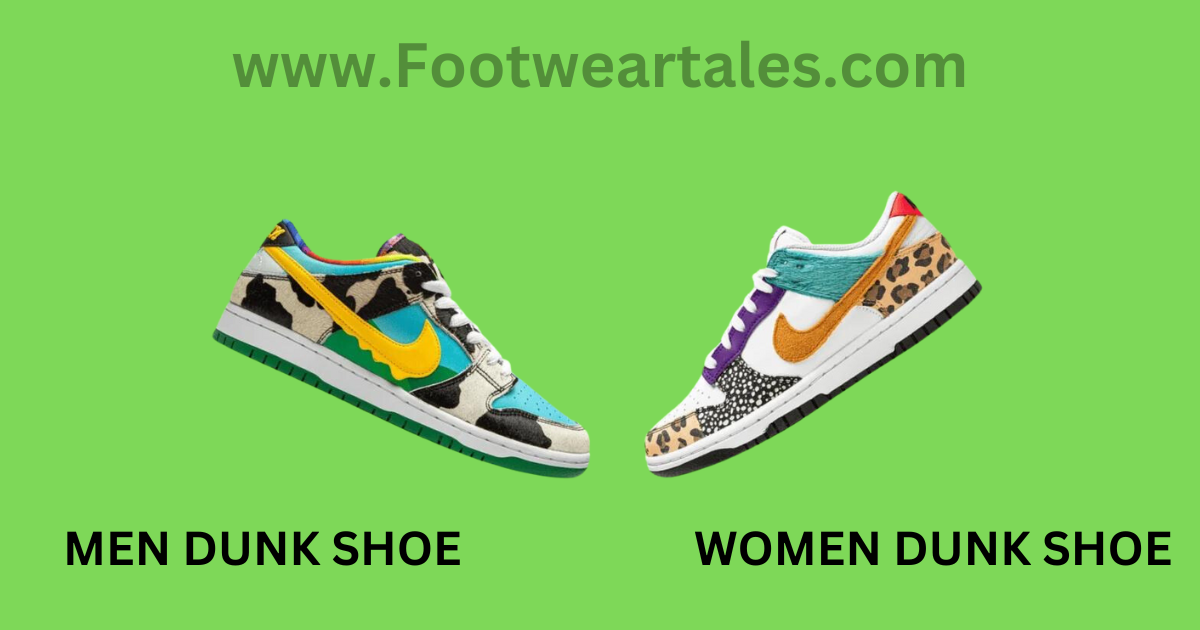 difference between men's and women's dunk shoes