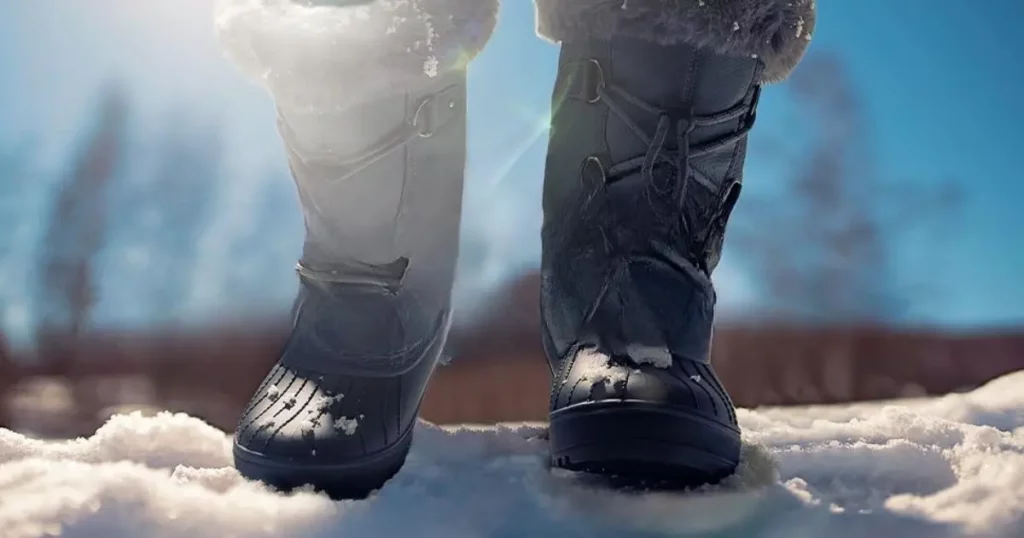 Faux Fur Water-proof Duck Snow Boots Best Dream Pair Snow Boots
