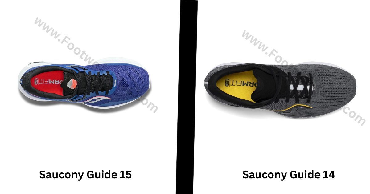 Midsole And Flexibility Of Saucony Guide 14 VS 15