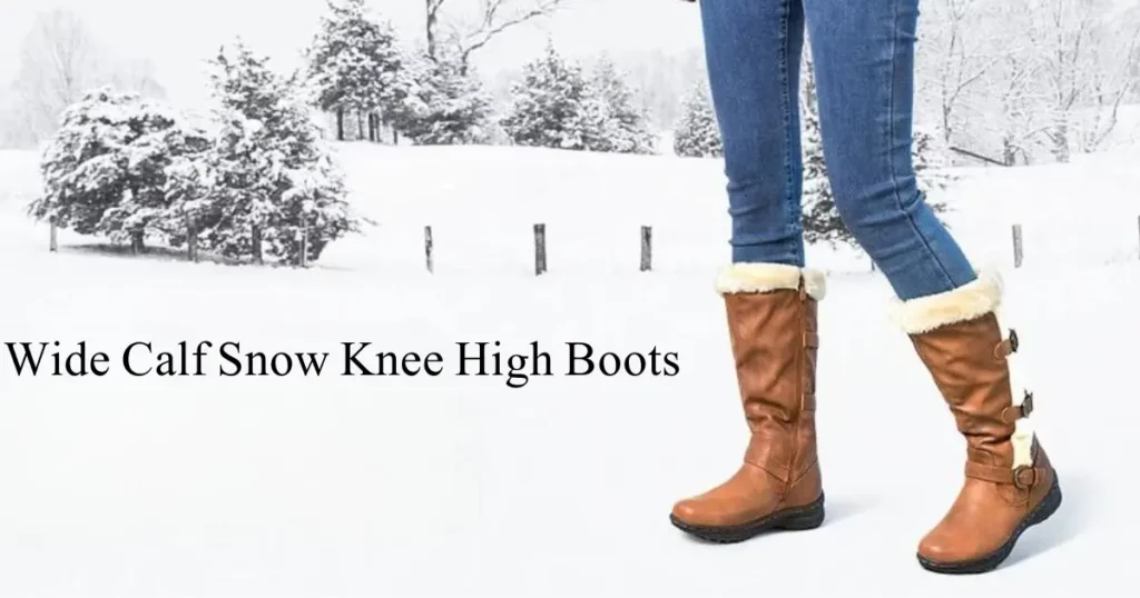 Wide Calf Snow Knee High Boots Dream Pairs Snow Winter Boots For Women