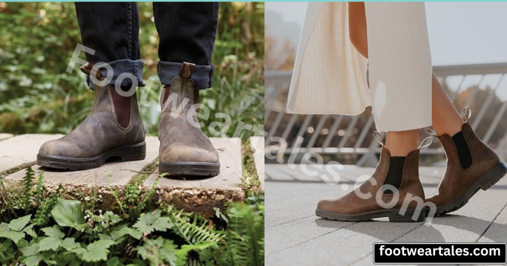 Blundstone Antique Brown VS Rustic Brown